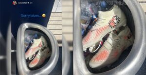 Cucurella boots in bin